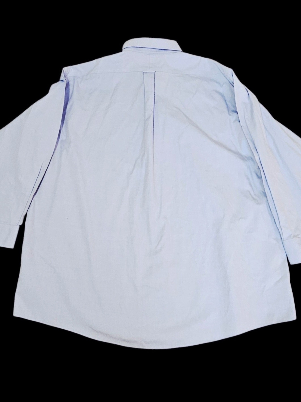 Roundtree & Yorke Light Blue Button-Down Dress Shirt - Picture 14 of 15